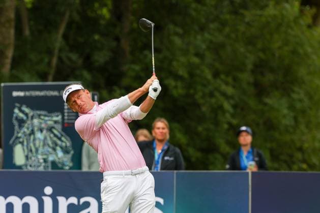 Marcel Siem (GER), am Abschlag, Tee , BMW International Open 2024, Golf, DP World Tour, Herren, Runde 1, 04.07.2024 Eichenried Bayern Deutschland