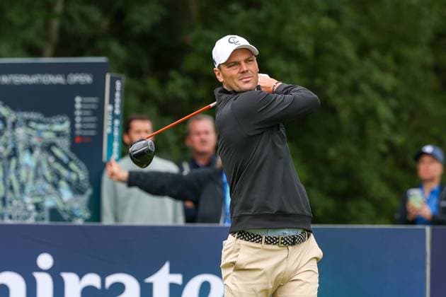 Martin Kaymer (GER), am Abschlag, Tee , BMW International Open 2024, Golf, DP World Tour, Herren, Runde 1, 04.07.2024 Eichenried Bayern Deutschland