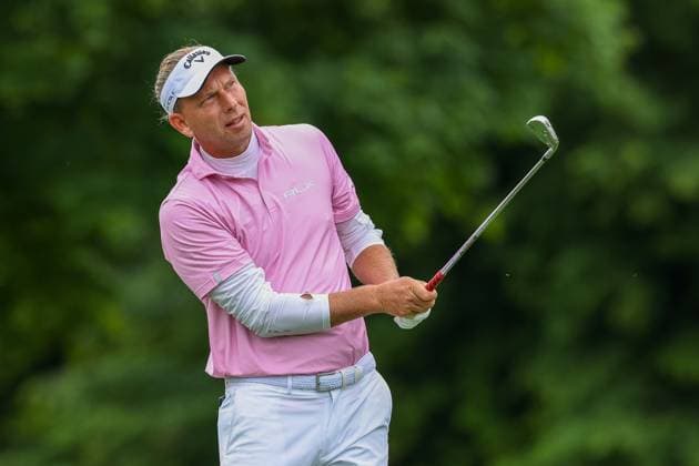Marcel Siem (GER) auf dem Fairway, BMW International Open 2024, Golf, DP World Tour, Herren, Runde 1, 04.07.2024 Eichenried Bayern Deutschland