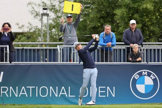 MUNICH, GERMANY - 04.07.2024: ENEFER Will (ENG). The BMW International Open at Golfclub Munchen Eichenried on July 04, 2024 in Germany.