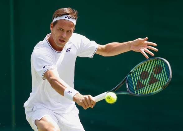 Daniel Altmaier (GER) Tennis - Wimbledon 2024 - Grand Slam ITF ATP, Tennis Herren WTA, Tennis Damen - AELTC - London - - Great Britain - 4 July 2024. Copyright: xJuergenxHasenkopfx