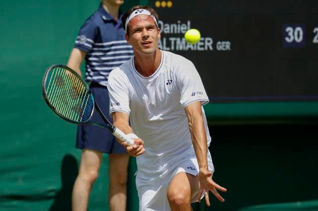 Daniel Altmaier (GER) Tennis - Wimbledon 2024 - Grand Slam ITF ATP, Tennis Herren WTA, Tennis Damen - AELTC - London - - Great Britain - 4 July 2024. Copyright: xJuergenxHasenkopfx