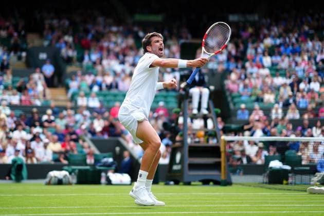 Cameron Norrie celebrates during his second round match Wimbledon Tennis Championships, Day 4, The All England Lawn Tennis and Croquet Club, London, UK - 04 Jul 2024  Copyright: xJavierxGarcia Shutterstockx 14569389fe
