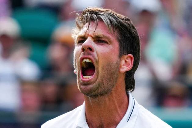 Cameron Norrie celebrates during his second round match Wimbledon Tennis Championships, Day 4, The All England Lawn Tennis and Croquet Club, London, UK - 04 Jul 2024  Copyright: xJavierxGarcia Shutterstockx 14569389fi