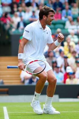 Cameron Norrie celebrates during his second round match Wimbledon Tennis Championships, Day 4, The All England Lawn Tennis and Croquet Club, London, UK - 04 Jul 2024  Copyright: xJavierxGarcia Shutterstockx 14569389fl