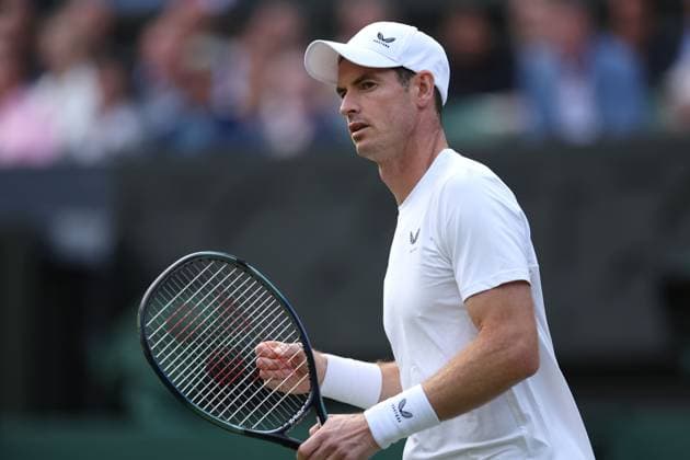 Andy Murray of Great Britain Wimbledon Tennis Championships, Day 4, The All England Lawn Tennis and Croquet Club, London, UK - 04 Jul 2024  Copyright: xEllaxLing Shutterstockx 14569382ek