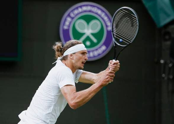 Alexander Zverev (GER) Tennis - Wimbledon 2024 - Grand Slam ITF ATP, Tennis Herren WTA, Tennis Damen - AELTC - London - - Great Britain - 4 July 2024. Copyright: xJuergenxHasenkopfx