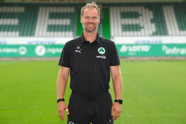 Marco Konrad ; Co-Trainer SpVgg Greuther Fürth 04.07.2024 - SpVgg Greuther Fürth ( Kleeblatt Spielvereinigung ) - 2. Fussball Bundesliga BL - Saison 2024 2025 - Fototermin Porträttermin Vorstellung Präsentation Pressetermin - - Einzelbild Einzelfoto Portrait Porträt Kopfbild -