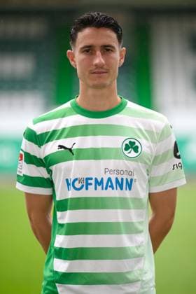 Marco Meyerhöfer Meyerhoefer ; SpVgg Greuther Fürth 04.07.2024 - SpVgg Greuther Fürth ( Kleeblatt Spielvereinigung ) - 2. Fussball Bundesliga BL - Saison 2024 2025 - Fototermin Porträttermin Vorstellung Präsentation Pressetermin - - Einzelbild Einzelfoto Portrait Porträt Kopfbild -