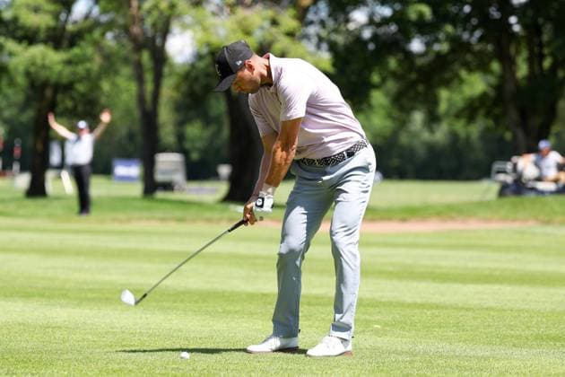 Martin Kaymer (GER) auf dem Fairway, BMW International Open 2024, Golf, DP World Tour, Herren, Runde 2, 05.07.2024 Eichenried Bayern Deutschland