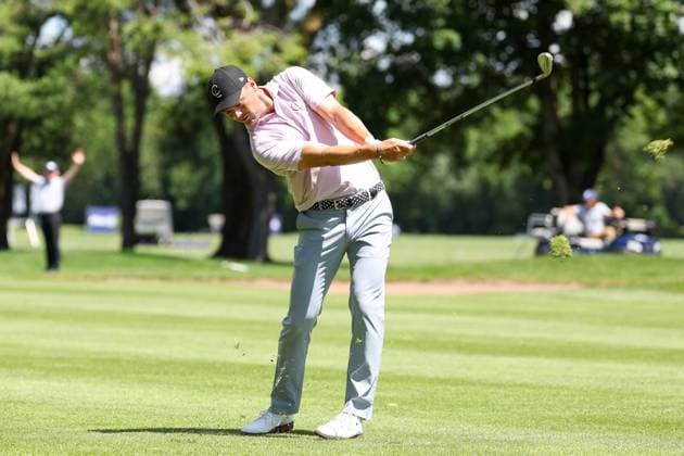Martin Kaymer (GER) auf dem Fairway, BMW International Open 2024, Golf, DP World Tour, Herren, Runde 2, 05.07.2024 Eichenried Bayern Deutschland