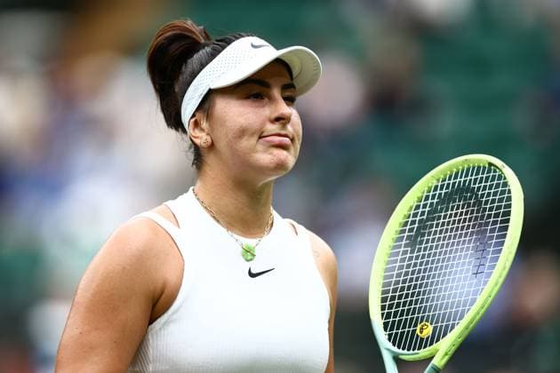 Bianca Andreescu of Canada Wimbledon Tennis Championships, Day 5, The All England Lawn Tennis and Croquet Club, London, UK - 05 Jul 2024  Copyright: xJamesxMarsh Shutterstockx 14571051j