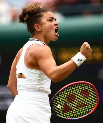 Jasmine Paolini of Italy Wimbledon Tennis Championships, Day 5, The All England Lawn Tennis and Croquet Club, London, UK - 05 Jul 2024  Copyright: xJamesxMarsh Shutterstockx 14571051af