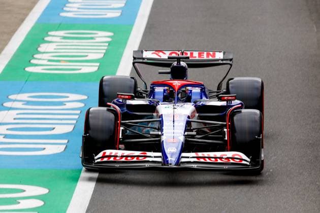 3 Daniel Ricciardo (AUS, Visa Cash App RB Formula One Team), F1 Grand Prix of Great Britain at Silverstone Circuit on July 5, 2024 in Silverstone, Great Britain. (Photo by HOCH ZWEI) Silverstone Great Britain