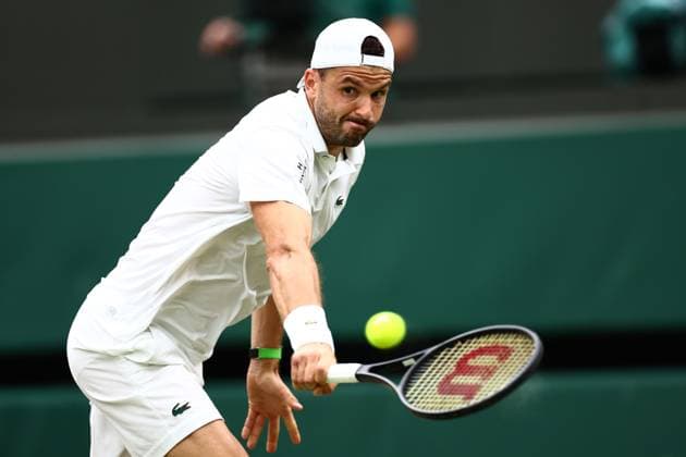 Grigor Dimitrov of Bulgaria Wimbledon Tennis Championships, Day 5, The All England Lawn Tennis and Croquet Club, London, UK - 05 Jul 2024  Copyright: xJamesxMarsh Shutterstockx 14571051bx