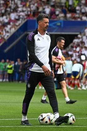 05.07.2024, xpsx, Fussball EM 2024 1 4 Finale, Deutschland - Spanien emspor, v.l. Sandro Wagner (Deutschland, Co-Trainer) (DFL DFB REGULATIONS PROHIBIT ANY USE OF PHOTOGRAPHS as IMAGE SEQUENCES and or QUASI-VIDEO) Stuttgart