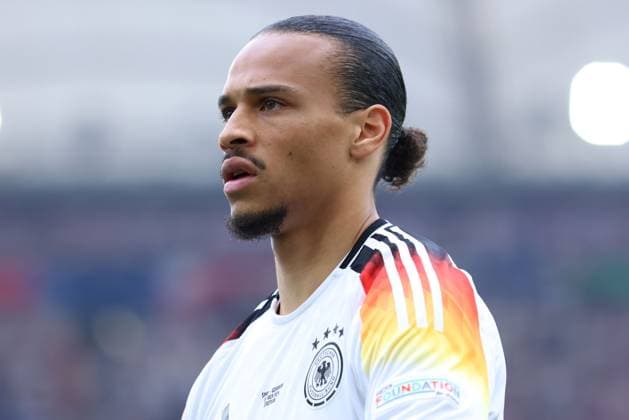 Fußball UEFA EURO, EM, Europameisterschaft,Fussball 2024 Viertelfinale Spanien - Deutschland am 05.07.2024 in der Stuttgart Arena in Stuttgart Leroy Sane ( Deutschland )