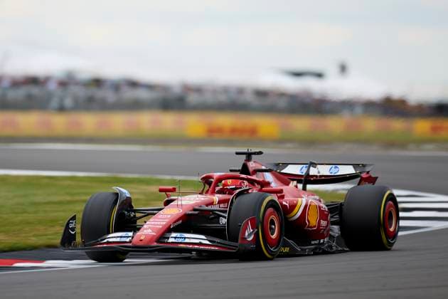 F1 Grand Prix of Great Britain - Practice Charles Leclerc of Monaco driving the (16) Scuderia Ferrari SF-24 on track during practice ahead of the F1 Grand Prix of Great Britain at Silverstone Circuit on July 5, 2024, in Northampton, England. Northampton Silverstone Circuit Northampton England RL_GPF1GB24_00507 Copyright: xRicardoxLarreinax