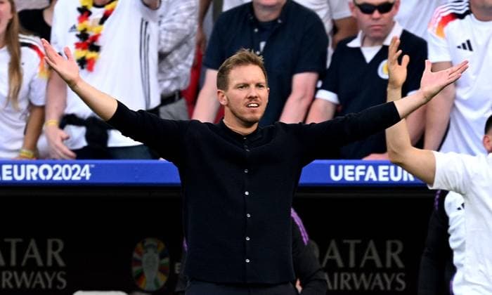 Fussball Euro 2024 Viertelfinale 05.07.2024 Spanien - Deutschland Bundestrainer Julian Nagelsmann (Deutschland)