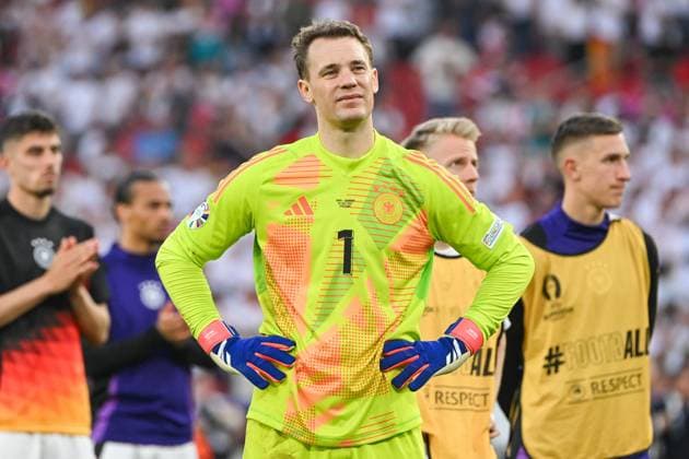 Fußball, Herren, Saison 2023 24, Euro EM 2024, Viertelfinale in Stuttgart, Spanien - Deutschland, Torwart Manuel Neuer (Deutschland) , 05.07. 2024, Copyright: xMatthiasxKochx