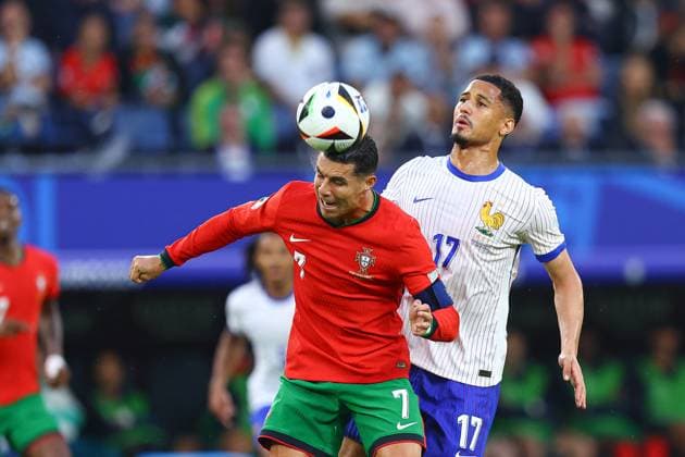 2024.07.05 Hamburg Pilka nozna Reprezentacja Mistrzostwa Europy EURO 2024 Niemcy Portugalia - Francja N z Cristiano Ronaldo Foto Pawel Andrachiewicz PressFocus 2024.07.05 Hamburg Football European Championships 2024 EURO 2024 Germany Portugal - France Cristiano Ronaldo Credit: Pawel Andrachiewicz PressFocus NEWSPIX.PL --- Newspix.pl  20240705_xPF_PA019