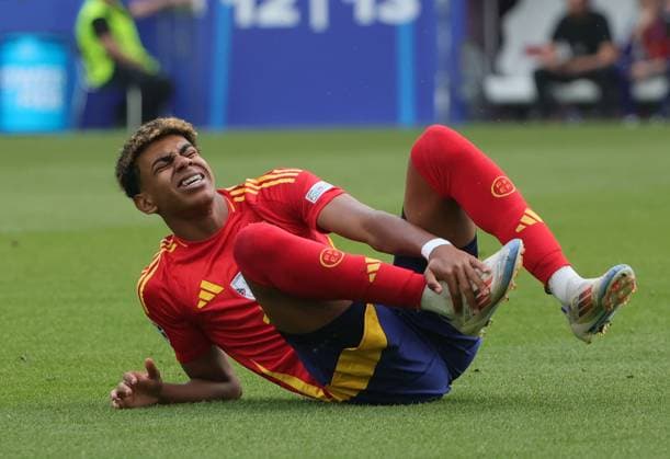 05.07..2024, Fussball Europameisterschaft, Deutschland Viertelfinale, vs Spanien, Stuttgart Football Arena, im Bild: Yamal Lamine (Spanien)