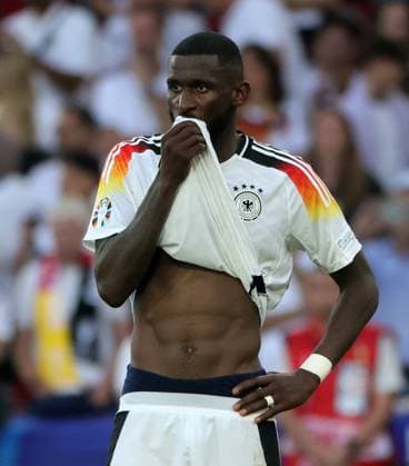 05.07..2024, Fussball Europameisterschaft, Deutschland Viertelfinale, vs Spanien, Stuttgart Football Arena, im Bild: Antonio Ruediger (Deutschland)