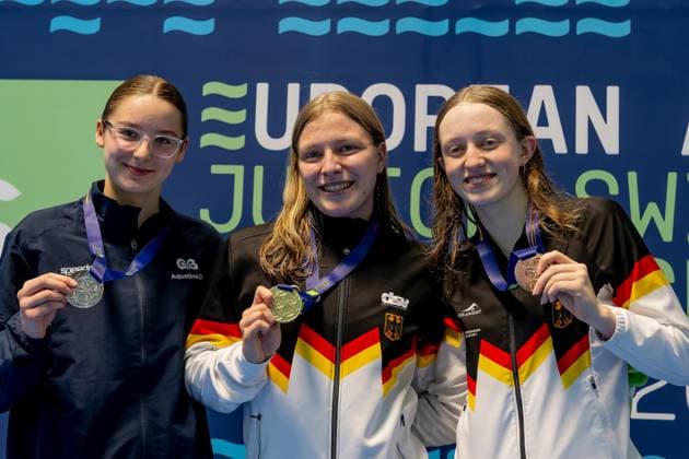Sport Themen der Woche KW27 Sport Bilder des Tages LTU, Vilnius, European Aquatics Junior Swimming Championships Vilnius 2024, 05.07.24, Photo by Tino Henschel LTU, Vilnius, European Aquatics Junior Swimming Championships Vilnius 2024, 05.07.24, Vilnius *** LTU, Vilnius, European Aquatics Junior Swimming Championships Vilnius 2024, 05 07 24, Photo by Tino Henschel LTU, Vilnius, European Aquatics Junior Swimming Championships Vilnius 2024, 05 07 24, Vilnius Copyright: xEibnerxPressefotox xTinoxHenschelx