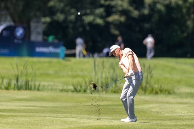 Jeremy Paul beim Abschlag, BMW International Open 2024, Golf, 06.07.2024 Muenchen Bayern Deutschland