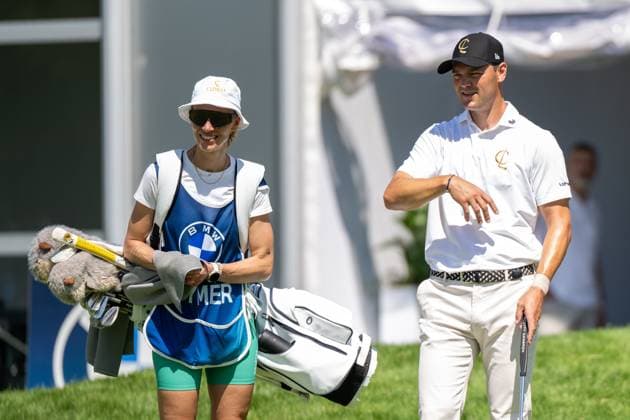 Martin Kaymer mit Caddy, BMW International Open 2024, Golf, 06.07.2024 Muenchen Bayern Deutschland