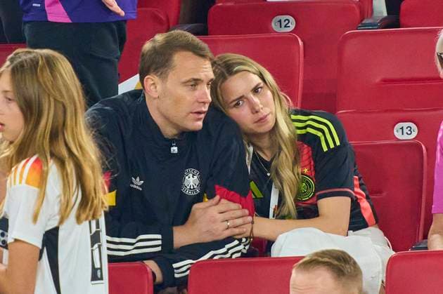 Anika Bissel, wife of Manuel Neuer after the quarter final match GERMANY - SPAIN 1-2 n.V. of the UEFA European Championships 2024 on Jul 5, 2024 in Stuttgart, Germany.