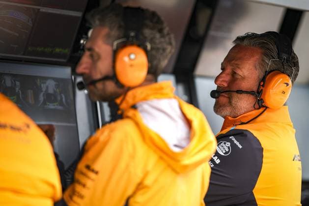 BROWN Zak (usa), CEO of of McLaren Racing, portrait, pitwall during the Formula 1 Qatar Airways British Grand Prix 2024, 12th round of the 2024 Formula One World Championship, WM, Weltmeisterschaft from July 5 to 7, 2024 on the Silverstone Circuit, in Silverstone, United Kingdom - F1 - BRITISH GRAND PRIX 2024 DPPI Panoramic  240706_R12_GRAN_BRETAGNA_DP_EA019053