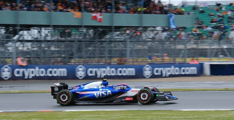 6th July 2024; Silverstone Circuit, Northamptonshire, England; Formula 1 2024 Qatar Airways British F1 Grand Prix; Qualifying Day; Yuki Tsunoda of the Visa Cash App RB F1 Team driving the VCARB01  ActionPlus12664783 PaulxBonser