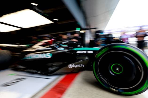 Sport Bilder des Tages 63 George Russell (GBR, Mercedes-AMG Petronas F1 Team), F1 Grand Prix of Great Britain at Silverstone Circuit on July 6, 2024 in Silverstone, Great Britain. (Photo by HOCH ZWEI) Silverstone Great Britain