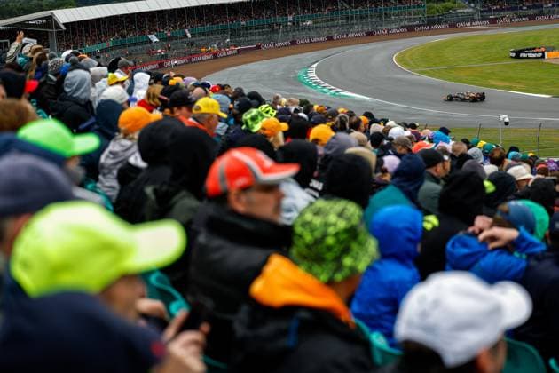 4 Lando Norris (GBR, McLaren Formula 1 Team), F1 Grand Prix of Great Britain at Silverstone Circuit on July 6, 2024 in Silverstone, Great Britain. (Photo by HOCH ZWEI) Silverstone Great Britain