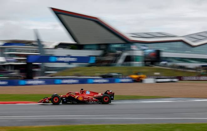 16 Charles Leclerc (MCO, Scuderia Ferrari HP), F1 Grand Prix of Great Britain at Silverstone Circuit on July 6, 2024 in Silverstone, Great Britain. (Photo by HOCH ZWEI) Silverstone Great Britain