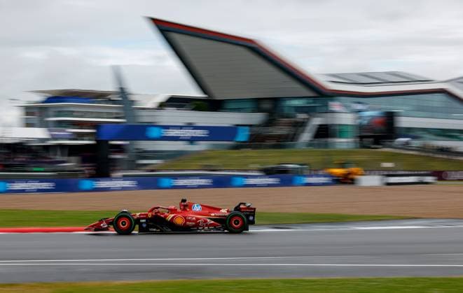 16 Charles Leclerc (MCO, Scuderia Ferrari HP), F1 Grand Prix of Great Britain at Silverstone Circuit on July 6, 2024 in Silverstone, Great Britain. (Photo by HOCH ZWEI) Silverstone Great Britain