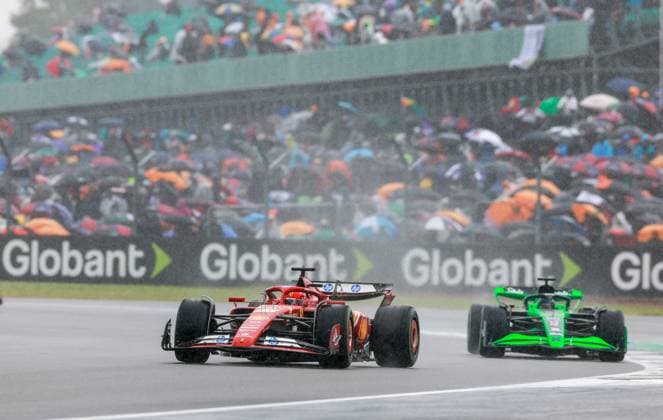 16 Charles Leclerc (MCO, Scuderia Ferrari HP), F1 Grand Prix of Great Britain at Silverstone Circuit on July 6, 2024 in Silverstone, Great Britain. (Photo by HOCH ZWEI) Silverstone Great Britain