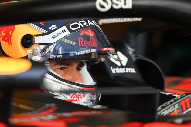F1 Grand Prix of Great Britain - Qualifying Sergio Perez of Mexico and Oracle Red Bull Racing is participating in FP3 of the Formula 1 Qatar Airways British Grand Prix at the Silverstone Circuit in Towcester, England, on Friday, July 5, 2024. United Kingdom  Copyright: xMIxNewsx originalFilename:fletcher-formula1240706_nptAF.jpg