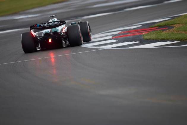 F1 Grand Prix of Great Britain - Qualifying Lance Stroll of Canada driving the (18) Aston Martin Aramco F1 Team AMR24 Mercedes on track during the qualifying ahead of the F1 Grand Prix of Great Britain at Silverstone Circuit on July 6, 2024, in Northampton, England. Northampton Silverstone Circuit Northampton England RL_GPF1GB24_00886 Copyright: xRicardoxLarreinax