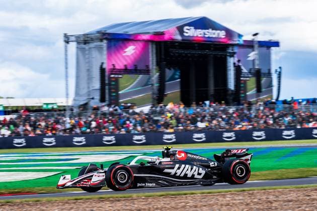 06.07.2024, Silverstone Circuit, Silverstone, FORMULA 1 QATAR AIRWAYS BRITISH GRAND PRIX 2024 , im Bild Nico Hülkenberg (DEU), Haas F1 Team Defodi-506_20240706_hbr_0086