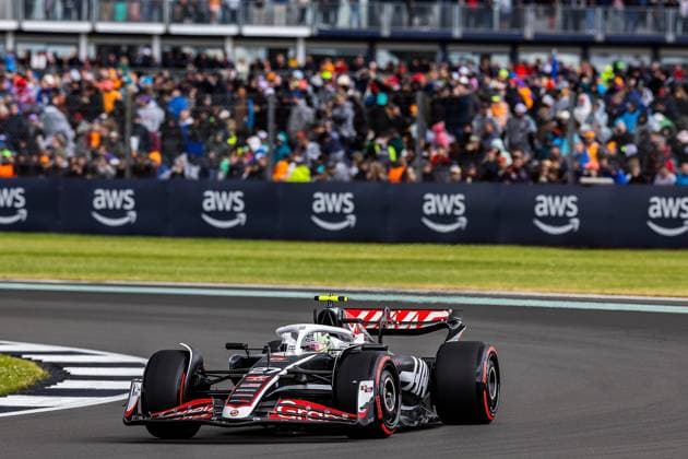 06.07.2024, Silverstone Circuit, Silverstone, FORMULA 1 QATAR AIRWAYS BRITISH GRAND PRIX 2024 , im Bild Nico Hülkenberg (DEU), Haas F1 Team Defodi-506_20240706_hbr_0092