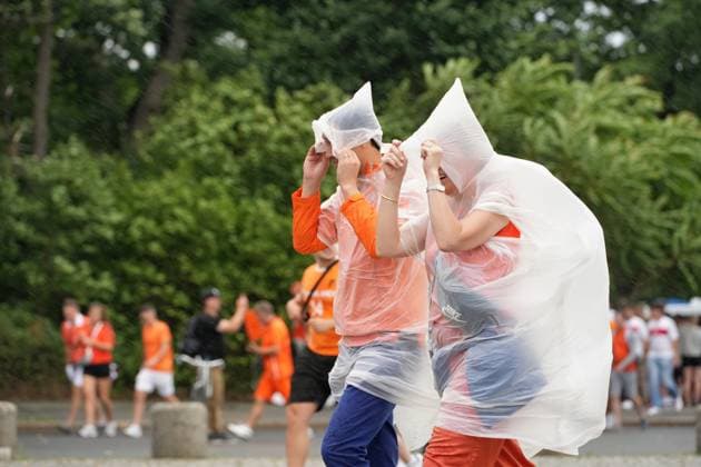 06.07.2024,Berlin,Impressionen vor dem Beginn des EM Viertelfinal Spiel Niederlande gegen die Türkei