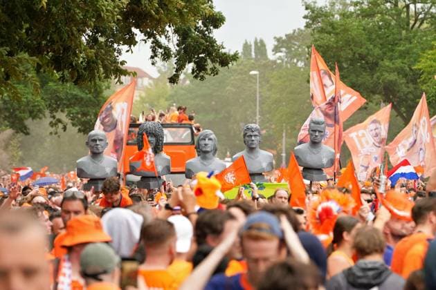 06.07.2024,Berlin,Impressionen vor dem Beginn des EM Viertelfinal Spiel Niederlande gegen die Türkei