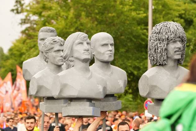 06.07.2024,Berlin,Impressionen vor dem Beginn des EM Viertelfinal Spiel Niederlande gegen die Türkei
