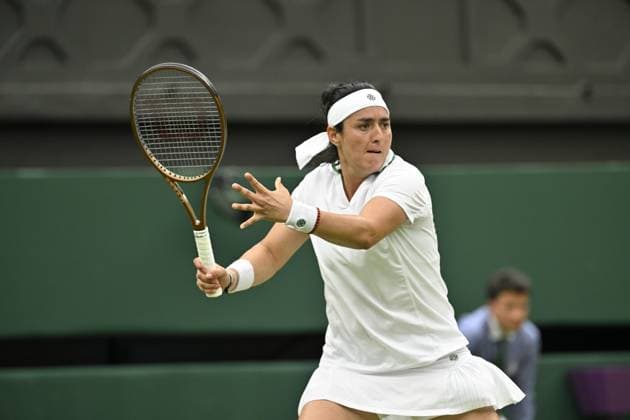 Tennis : Wimbledon 2024 - England - Ons Jabeur - Tunisie Tennis : Wimbledon 2024 - England - 06 07 2024 ChrysleneCaillaud Panoramic 