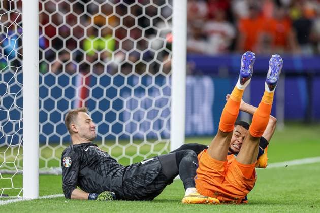 2024.07.06 Berlin Pilka nozna Reprezentacja Mistrzostwa Europy UEFA EURO, EM, Europameisterschaft,Fussball 2024 Holandia - Turcja N z Cody Gakpo gol goal Foto Pawel Jaskolka PressFocus 2024.07.06 Berlin Football European Championship, EM, Europameisterschaft UEFA Euro 2024 Netherlands - Turkiye Credit: Pawel Jaskolka PressFocus NEWSPIX.PL --- Newspix.pl  20240706_PF_PJ034