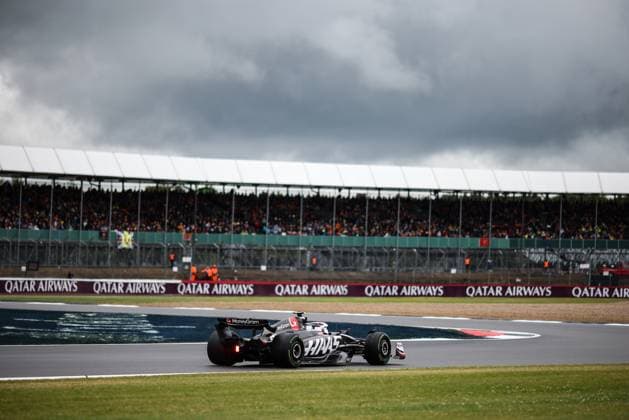 27 Nico Hulkenberg (DEU, MoneyGram Haas F1), F1 Grand Prix of Great Britain at Silverstone Circuit on July 6, 2024 in Silverstone, Great Britain. (Photo by HOCH ZWEI) Silverstone Great Britain