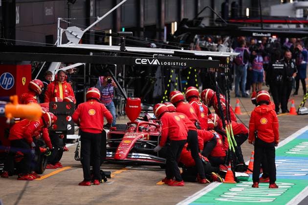 16 Charles Leclerc (MCO, Scuderia Ferrari HP), F1 Grand Prix of Great Britain at Silverstone Circuit on July 6, 2024 in Silverstone, Great Britain. (Photo by HOCH ZWEI) Silverstone Great Britain