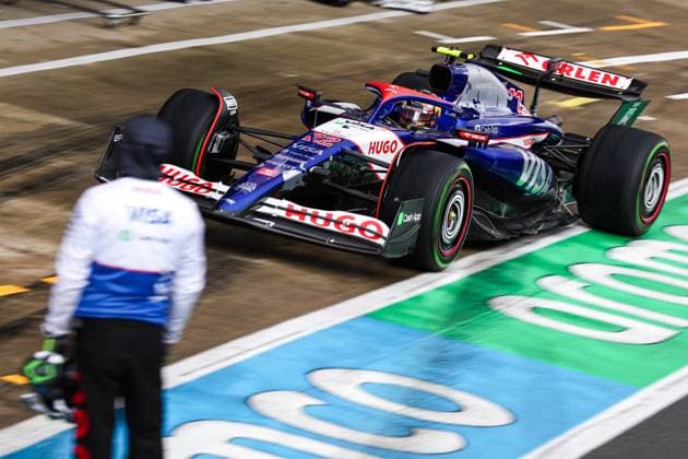22 Yuki Tsunoda (JPN, Visa Cash App RB Formula One Team), F1 Grand Prix of Great Britain at Silverstone Circuit on July 6, 2024 in Silverstone, Great Britain. (Photo by HOCH ZWEI) Silverstone Great Britain